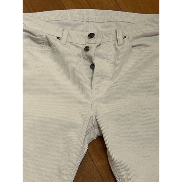 Vince Corduroy Straight Cropped Leg Button Fly Pants - Picture 2 of 7